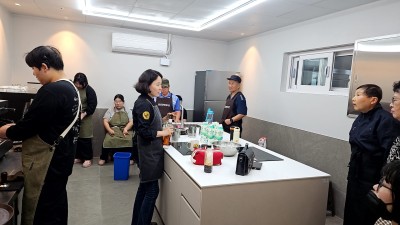 바리스타기능향상반 프로그램입니다.