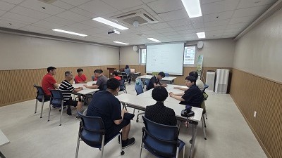 진로자립교육-박스 포장 및 진열 판매 교육